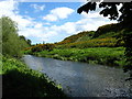 The River Tyne at East Linton in EH40 3BZ
