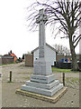 The Earsham War Memorial in NR35 2TG