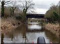 Macclesfield Canal: Railway bridge in CW12 2RB