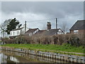 Macclesfield Canal: waterside buildings in ST7 3HR