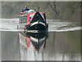 Narrow Boat, River Lee Navigation, London N18 in N18 3PP