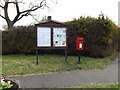 Post Office Wickham Road Postbox in IP14 4JE