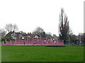 Pink playground in Willersley Park in DA15 9AW