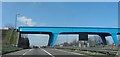 Blue Rail Bridge over the M4 in BS16 1SD