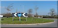 Roundabout near Bristol Airport in BS48 3DP
