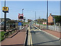 Level crossing near Callerton Parkway Metro Station in NE13 8BS