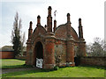 The Jacobean Gateway to Erwarton Hall in IP9 1LE