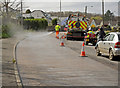 Re-surfacing work on the B3233 at Fremington in EX31 3FF