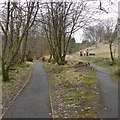 Footpath by Kielder Castle in NE48 1AR
