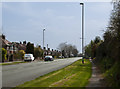 London Road towards Stretton in Appleton Ward