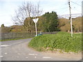 Botsom Lane at the junction of Knatts Valley Road in TN15 6BU