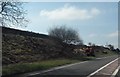 Roadside vegetation clearance near Preeze Cross in PL30 4HH