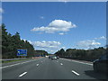 M3 eastbound, Fleet Services in RG27 8BJ