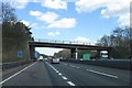 M3 eastbound, Bridge Lane Bridge in GU25 4ET