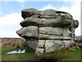 The Eagle Stone, near Baslow Edge in DE45 1PR