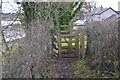 Kissing gate, Anglesey Coast Path in LL75 8RX