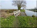 Chesterfield canal overspill weir near Hayton in DN22 9LG