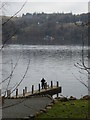 Jetty on Windermere at Hammer Hole in LA23 3LR