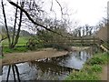 Footbridge over River Coly in EX24 6DT
