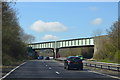 Railway bridge over A27, west of Lewes in BN7 3JH