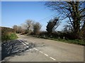 Road junction northwest of Tresibbett in PL15 7RD