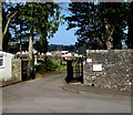 Entrance to Ynysybwl Cemetery in CF37 3PB