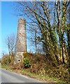 Disused Clayworks Chimney in PL26 8XJ