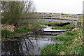 Footbridge in Nene Park in PE2 5UX
