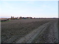 View to Nobold from an old maize field in SY5 8NH