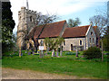 Old Knebworth:  St. Mary's Church in SG3 6PX