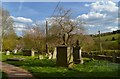 Springtime churchyard, Upton Bishop in HR9 7UL