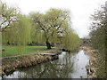 River at Waltham Abbey Gardens in EN9 1NU