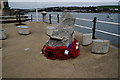 The Operation Chariot Memorial, Falmouth in TR11 2SZ
