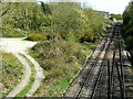Site of Savernake Low Level railway station, Savernake, Wiltshire in SN8 3GP