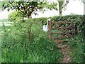 Gate out of Briary Wood in MK18 5LH