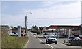Texaco filling station near Combe on A379 in PL8 2FS
