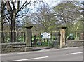 Hasland - Cemetery - middle gates in S41 0XZ