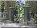 Hasland - Cemetery - northern gates in S41 0XZ