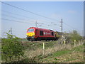 Track testing train near Shaftholme in DN5 0LL