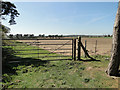 Field gate adjacent to Burnter's Covert in IP12 2DU