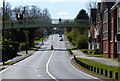 Footbridge across Coventry Road in Crackley in CV8 2FF