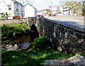 South side of a river bridge in Llandybie in SA18 3UP