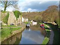 The canal at Llangattock in NP8 1HQ