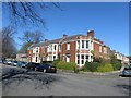 Houses on the corner of Bangholm Bower Avenue, Edinburgh in EH5 3QA