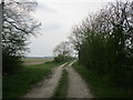 Farm track off Broach Road in Navenby & Brant Broughton Ward