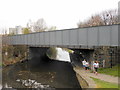 Railway Bridge over the Dewsbury Arm of the Calder & Hebble Navigation in WF12 0LQ