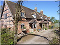 Timber framed cottages Main Street, School Lane in WR10 3NZ