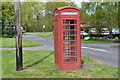 Telephone box beside Frog Grove Lane in GU3 3EZ