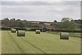 Baling grass for silage in YO62 6PE