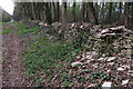 Dry stone wall by the A44 in GL56 9TR